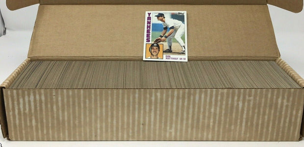 1984 Topps Don Mattingly New York Yankees Complete Set