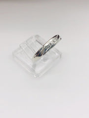 .925  Sterling Silver Wedding Band Ring